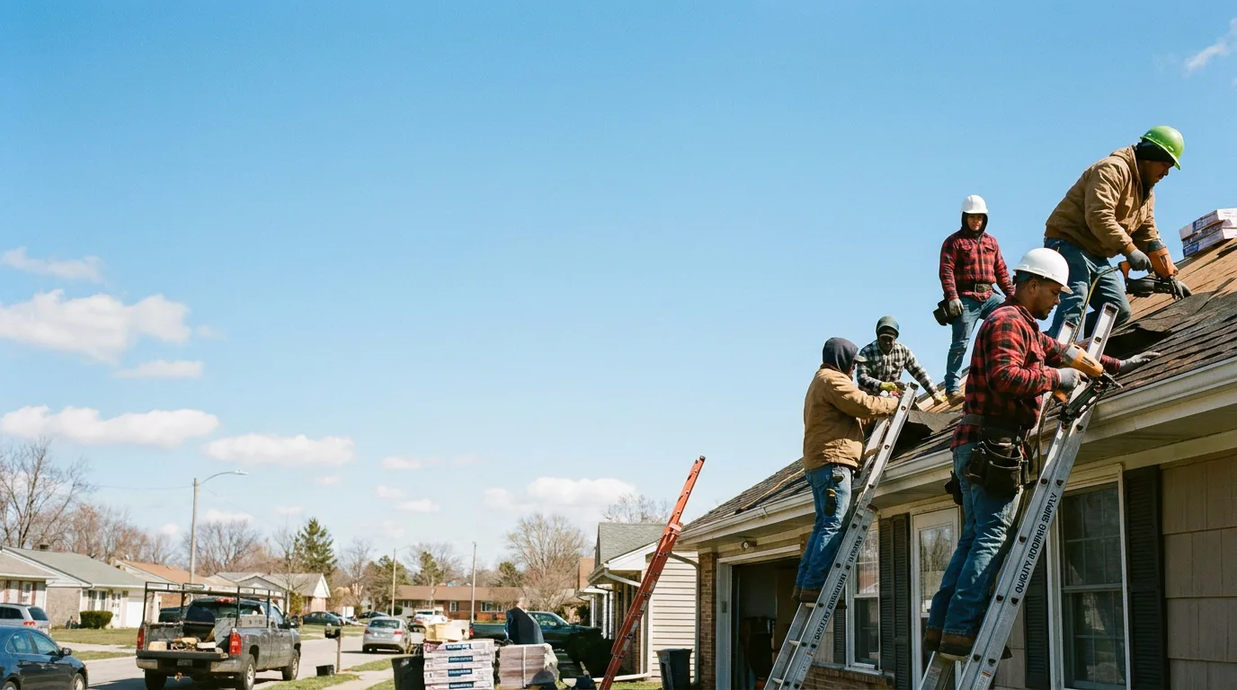 Roofing in Wingett Run, OH near me